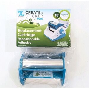 Xyron Create-a-Sticker Max Replacement Cartridge Permanent Adhesive Refill